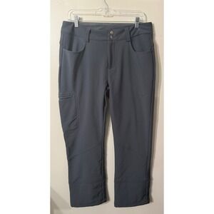 Arctix Sarah Soft Shell Snow Pants Flannel Lined Steel Gray Womans Sz‎ Med